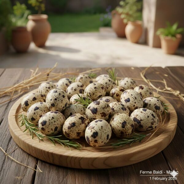 ŒUFS DE CAILLE | بيض السمان | HUEVOS DE CODORNIZ