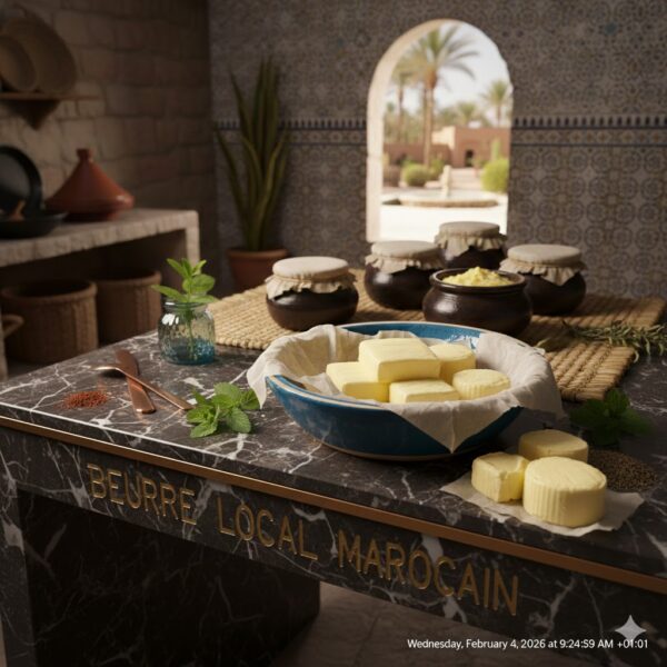 Beurre beldi | زبدة بلدية | Mantequilla tradicional